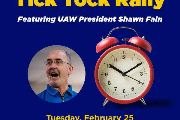 Local 933 Rolls-Royce Unit Tick-Tock Rally