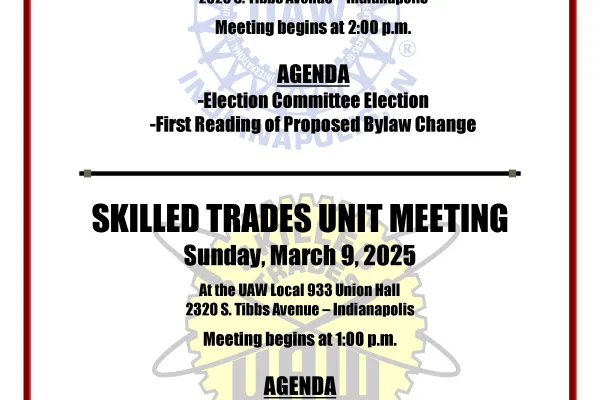 March Membership Meeting