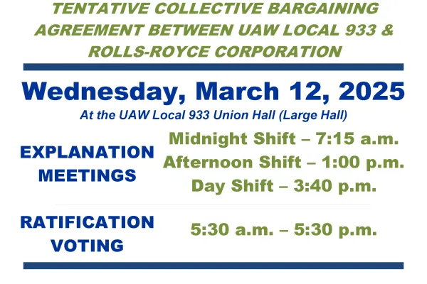 Explanation Meetings and Ratification Vote Posting
