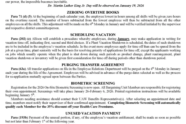 Chairman's Update #108