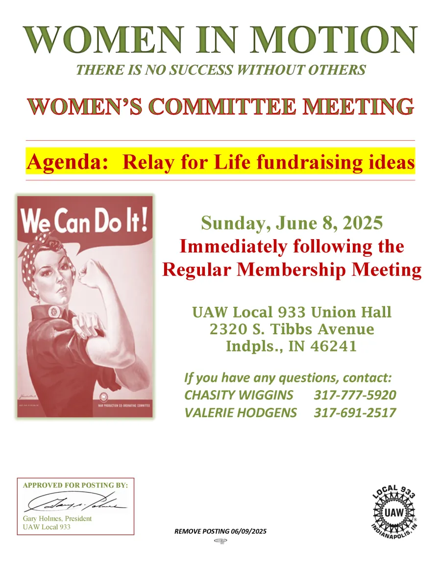 Women's Committee Meeting