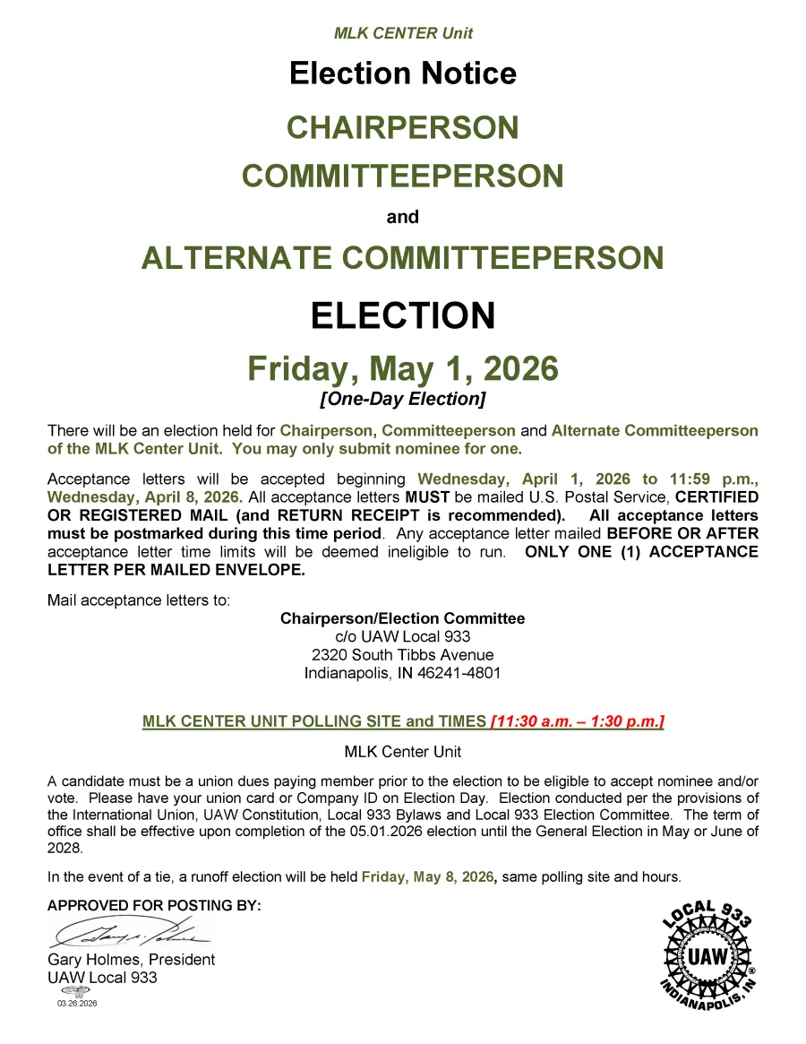 Election Notice