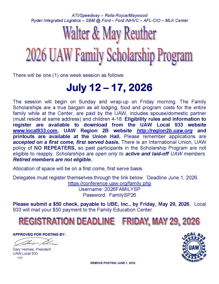 Family Scholarship Program
