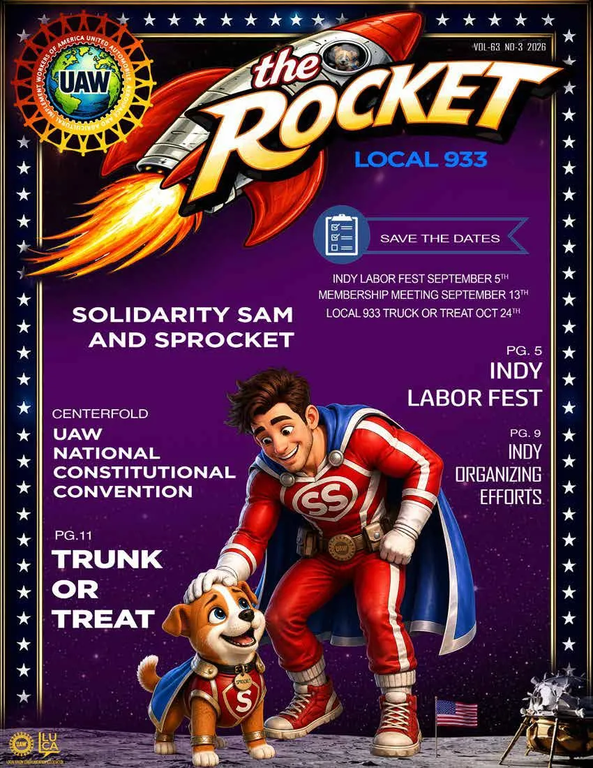 The Rocket Volume 63 No. 3 Cover